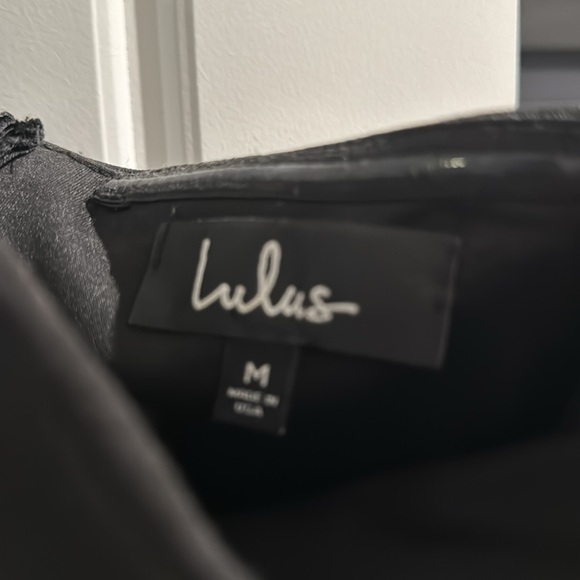 Lulu’s Power of Love Black Strapless Jumpsuit Black Size M - Picture 6 of 7